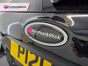 ’Oval’ Badge Overlays - Mk3 Focus (Pre-Facelift Only - NOT ST) Oval Badge Gel Overlays