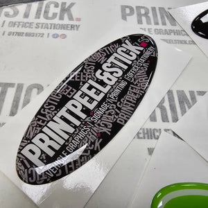 ’Oval’ Gel Badge Overlays - Mk2 Kuga - Oval Badge Gel Overlays