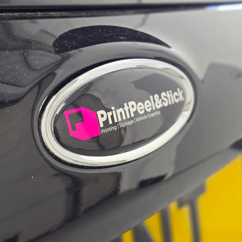 ’Oval’ Gel Badge Overlays - Mk1 Transit Connect (2002 - 2013) - Oval Badge Gel Overlays
