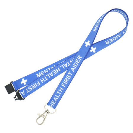15mm Mental Health First Aider Lanyard