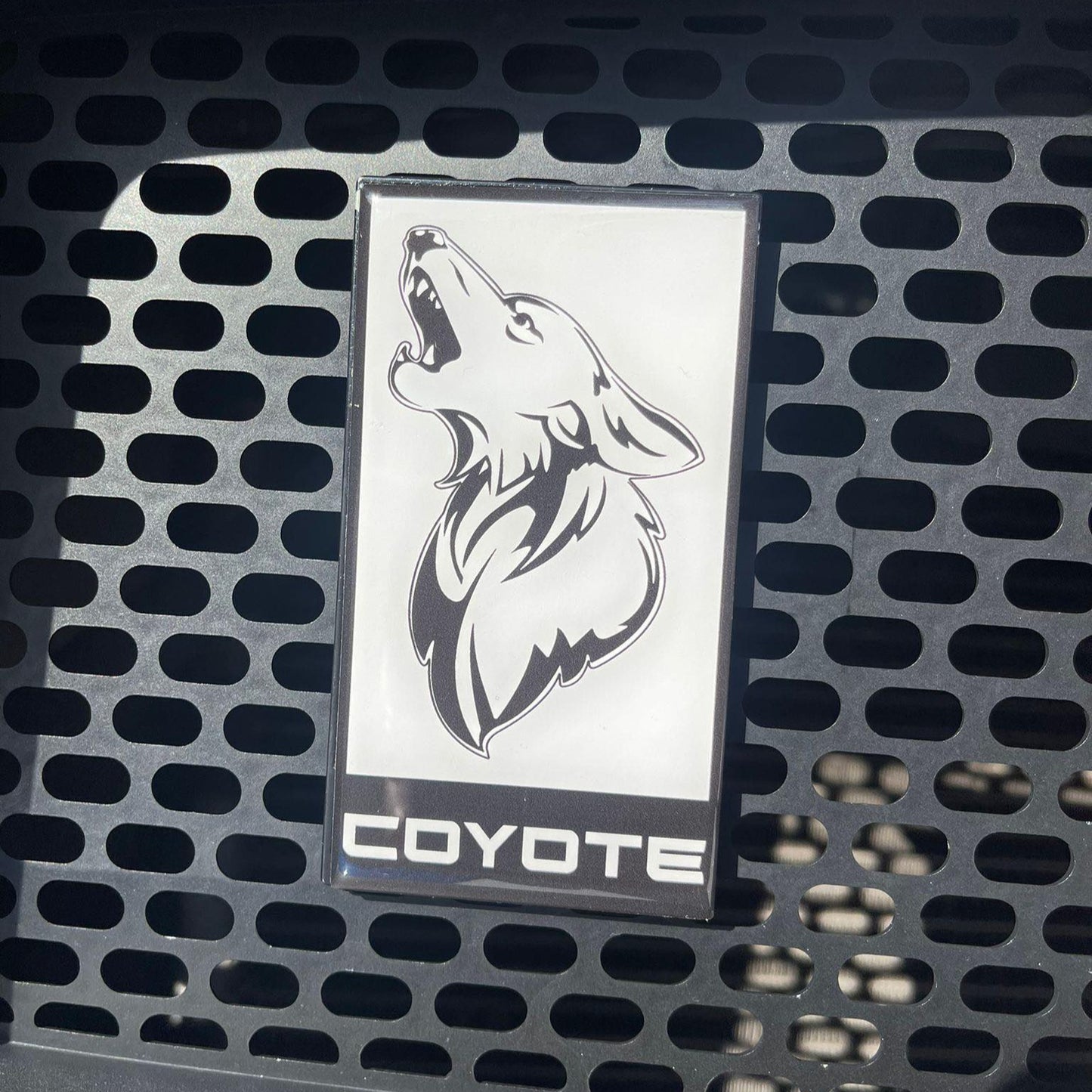 Mustang Coyote Grille Gel Badge