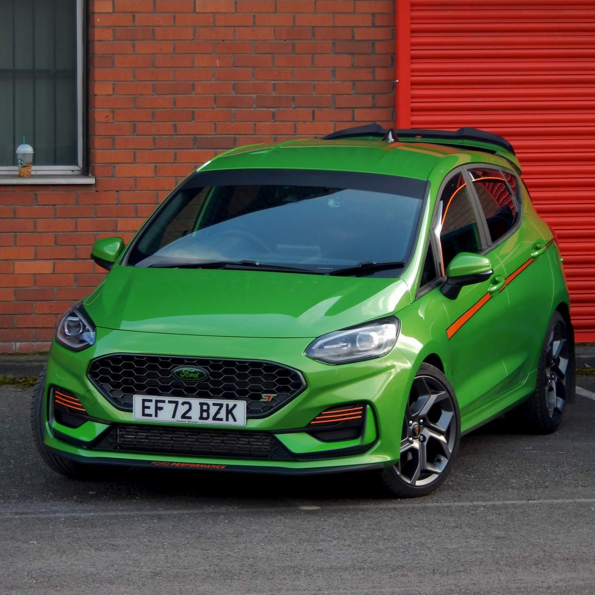 Mk8.5 (Face Lift) Fiesta ST & ST Line Inner Front Quarter Vinyl Decal Set