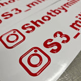 Instagram Gel Sticker
