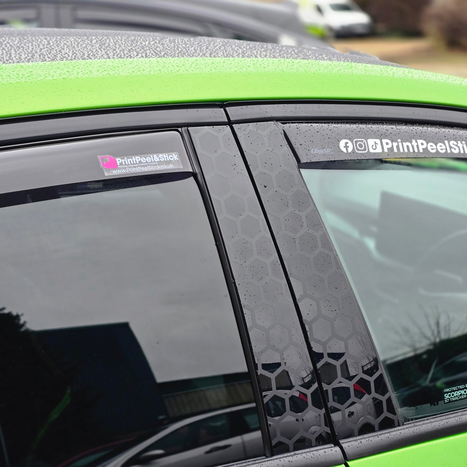 PrintPeel&Stick Clear Printed Stickers