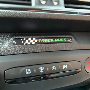 Mk4 Focus ST "Track Pack" Airbag Light Gel Overlay