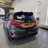 Mk8 Ford Fiesta "Up and Over" Stripes
