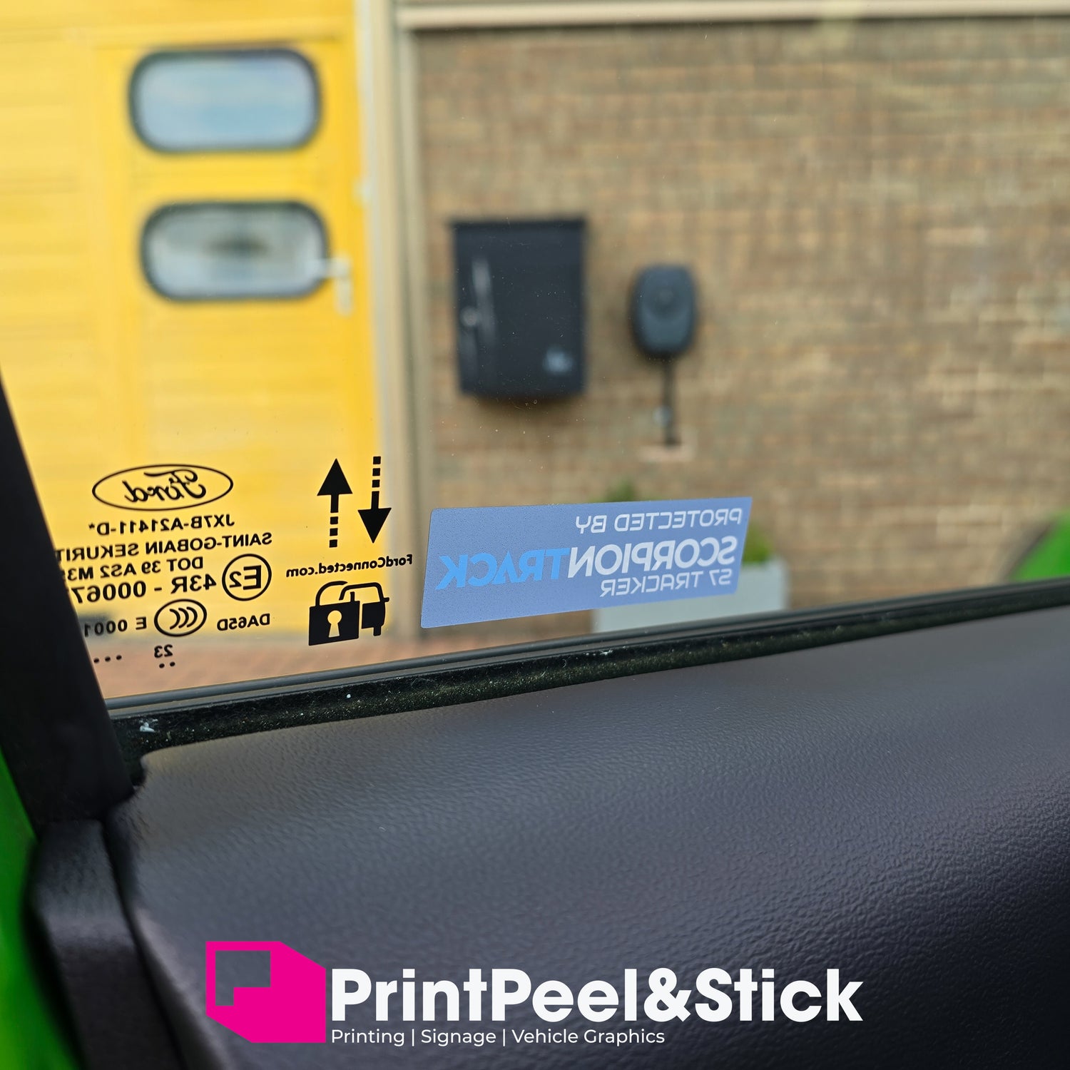 ScorpionTrack Window Stickers