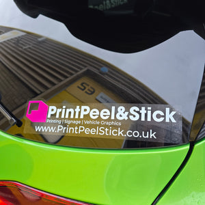 PrintPeel&Stick Clear Printed Stickers