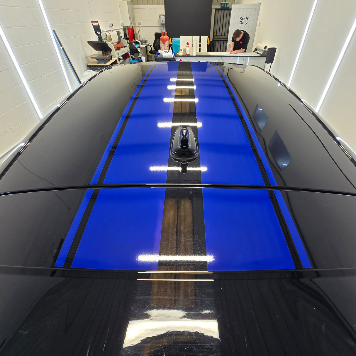 Golf mk8 (Pre facelift) "Up and Over" Stripes