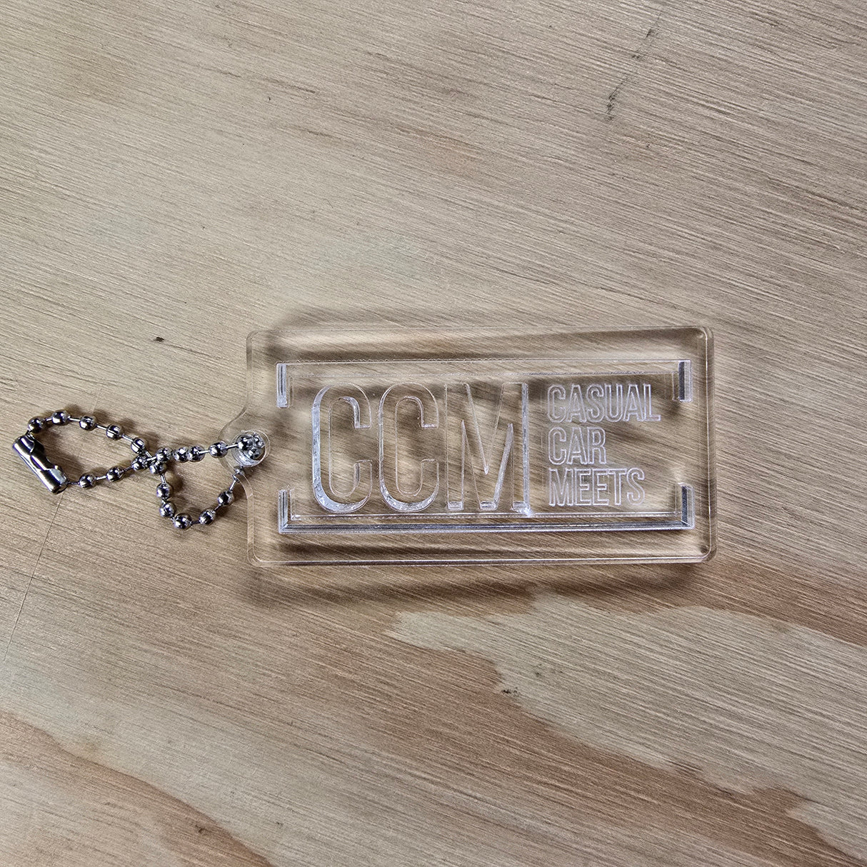 Casual Car Meets Acrylic Keyring