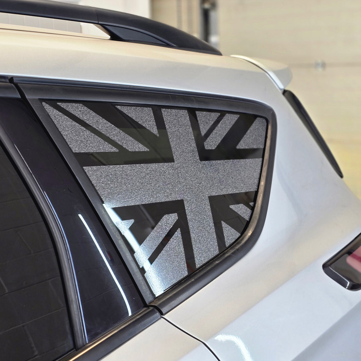 Mk2 & 2.5 Kuga Union Jack Rear Window Flag Decal Set (Pair)