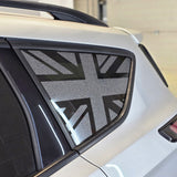 Mk2 & 2.5 Kuga Union Jack Rear Window Flag Decal Set (Pair)