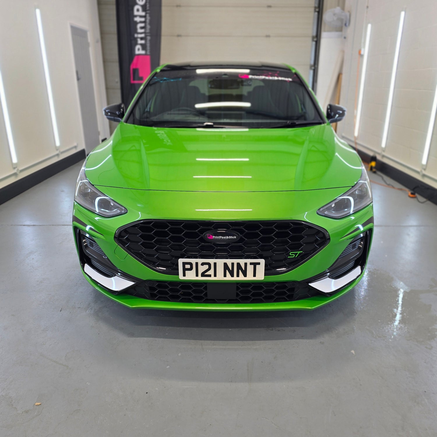 Mk4.5 Focus ST Inner Front Quarter Vinyl Decal Set (Facelift Only)