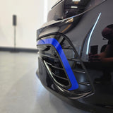 Golf R mk8 (Pre facelift) Front Outer Quarter Decals