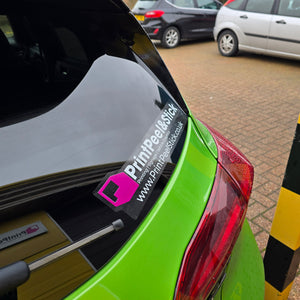 PrintPeel&Stick Clear Printed Stickers