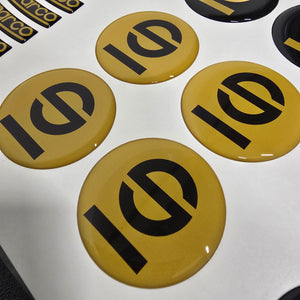 Wheel Centre Cap Gels (Set of 4) - Sparco "S"