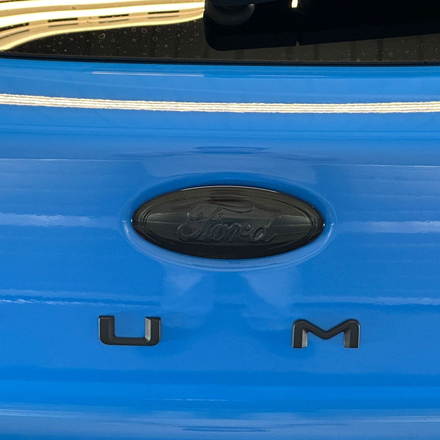 Oval Badge Vinyl Wrap Covers (Pair) + Steering wheel