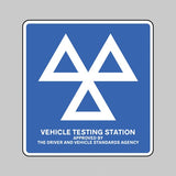 Vehicle Testing Station Approved By the Driver and Vehicle Standards Agency