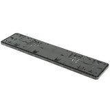 Plain Black Number Plate Surrounds – Set of 2 - Aesthetic Upgrades
