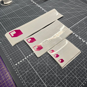 PrintPeel&Stick Clear Printed Stickers