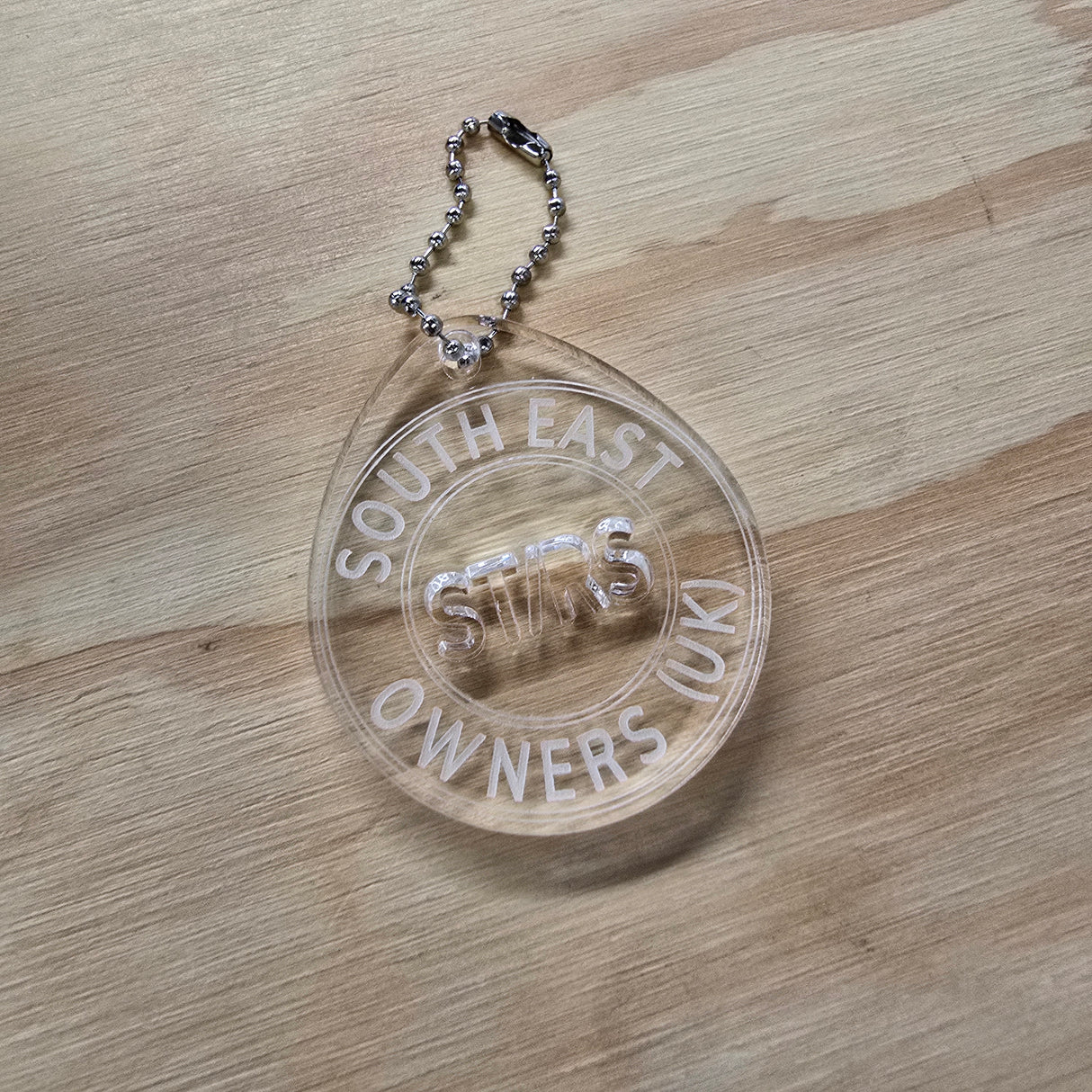 South East ST/RS Acrylic Keyring