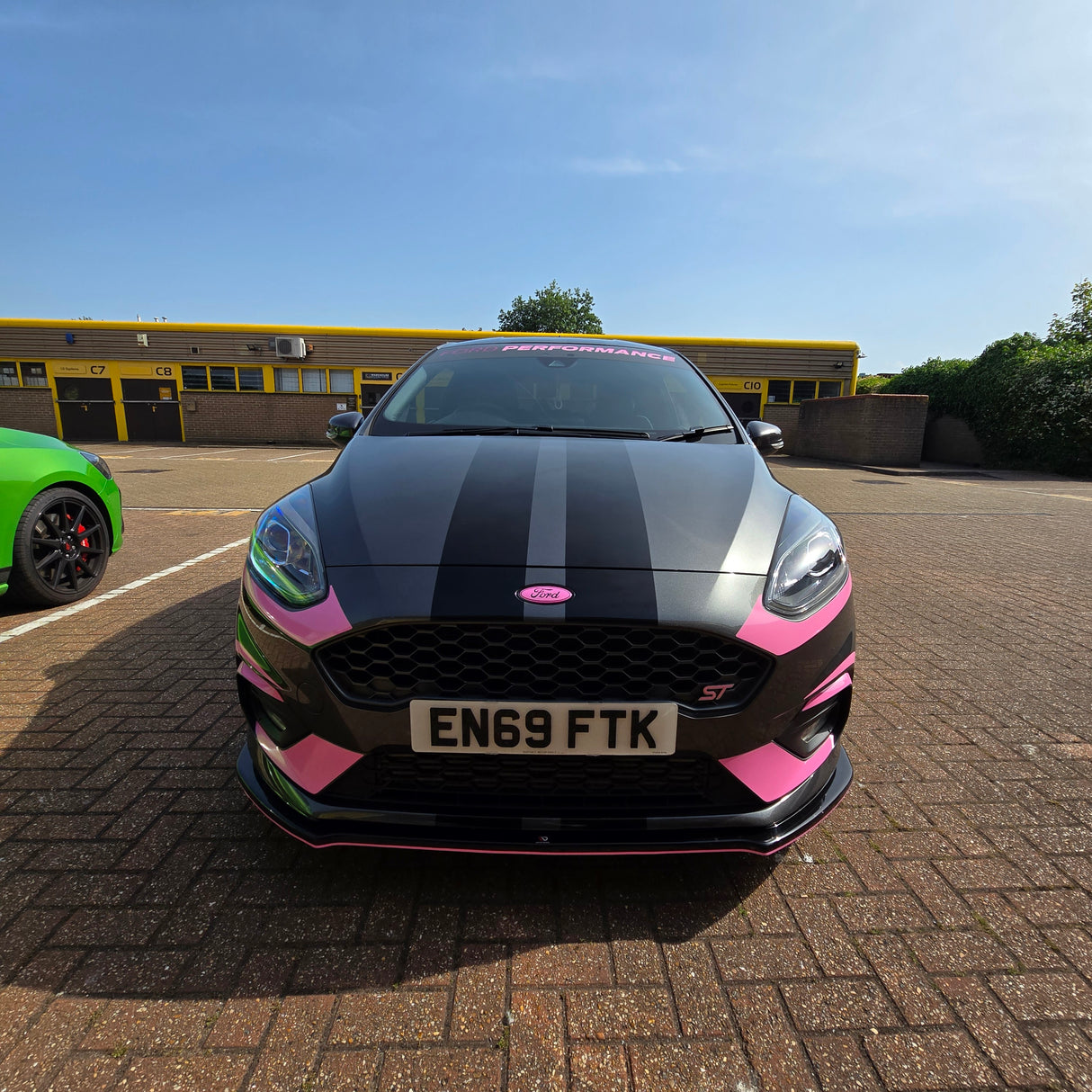Mk8 Ford Fiesta "Up and Over" Stripes