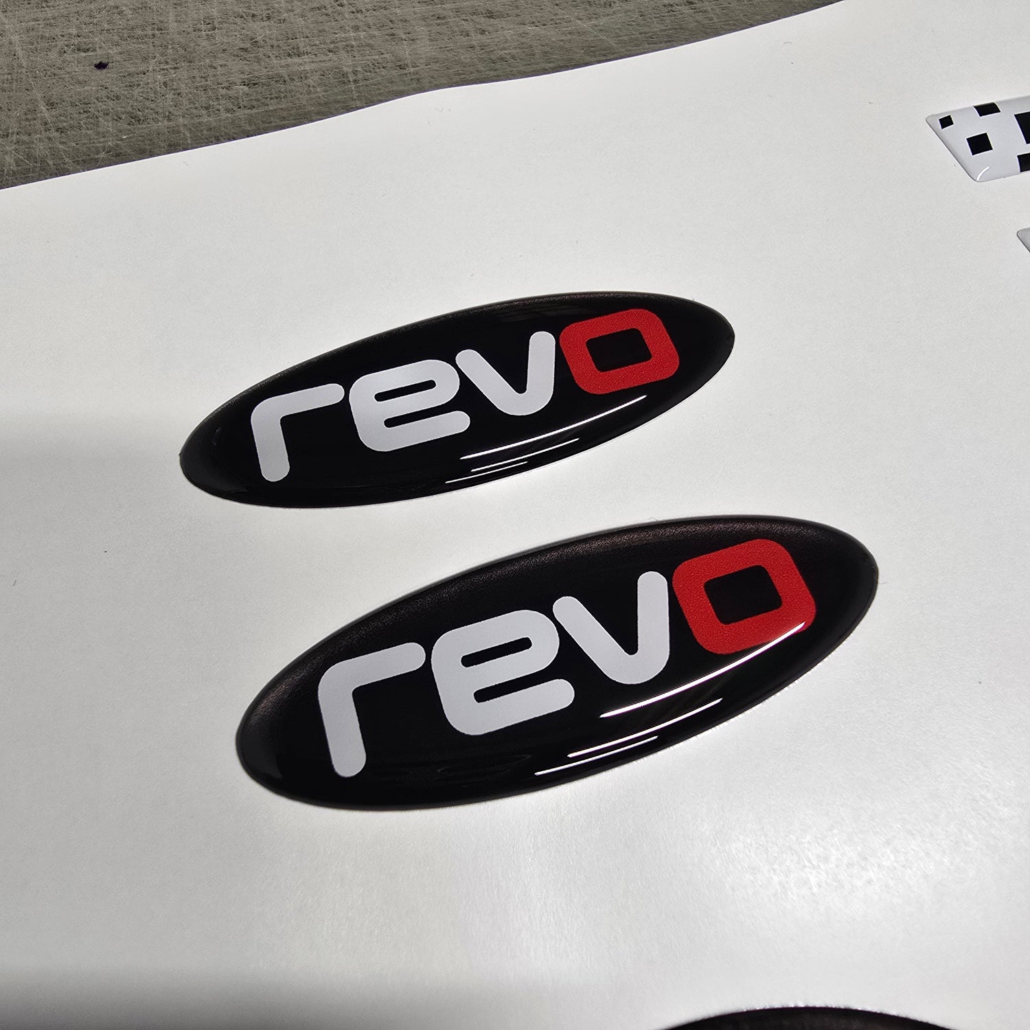 "Oval" Gel Badge Overlays - Mk3 Focus (Pre-Facelift ST Only)