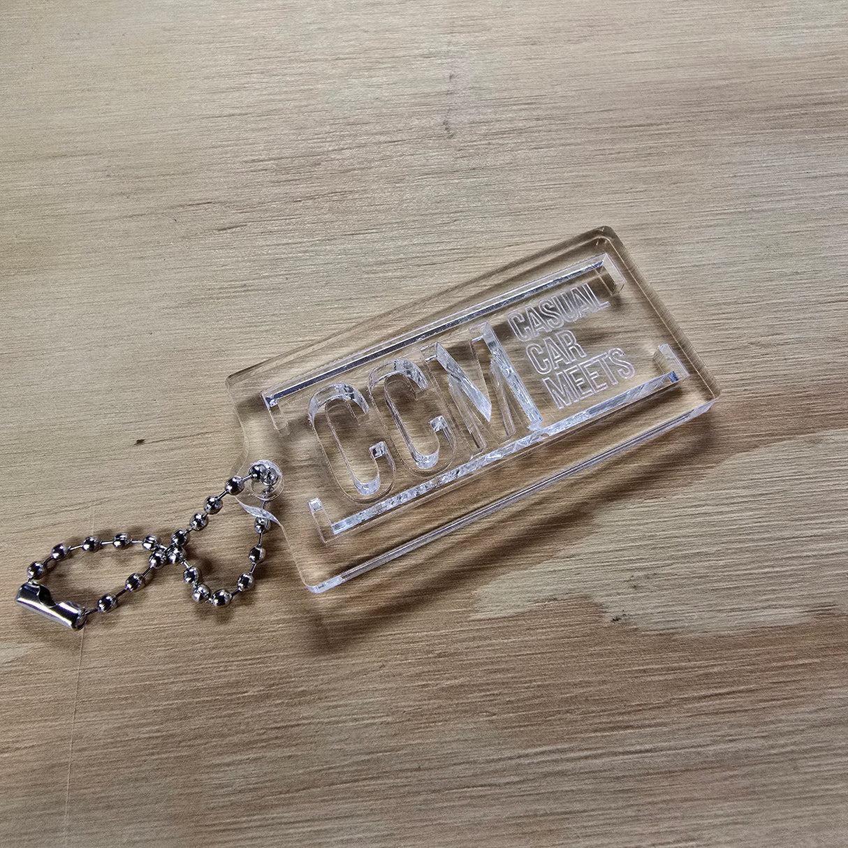 Casual Car Meets Acrylic Keyring