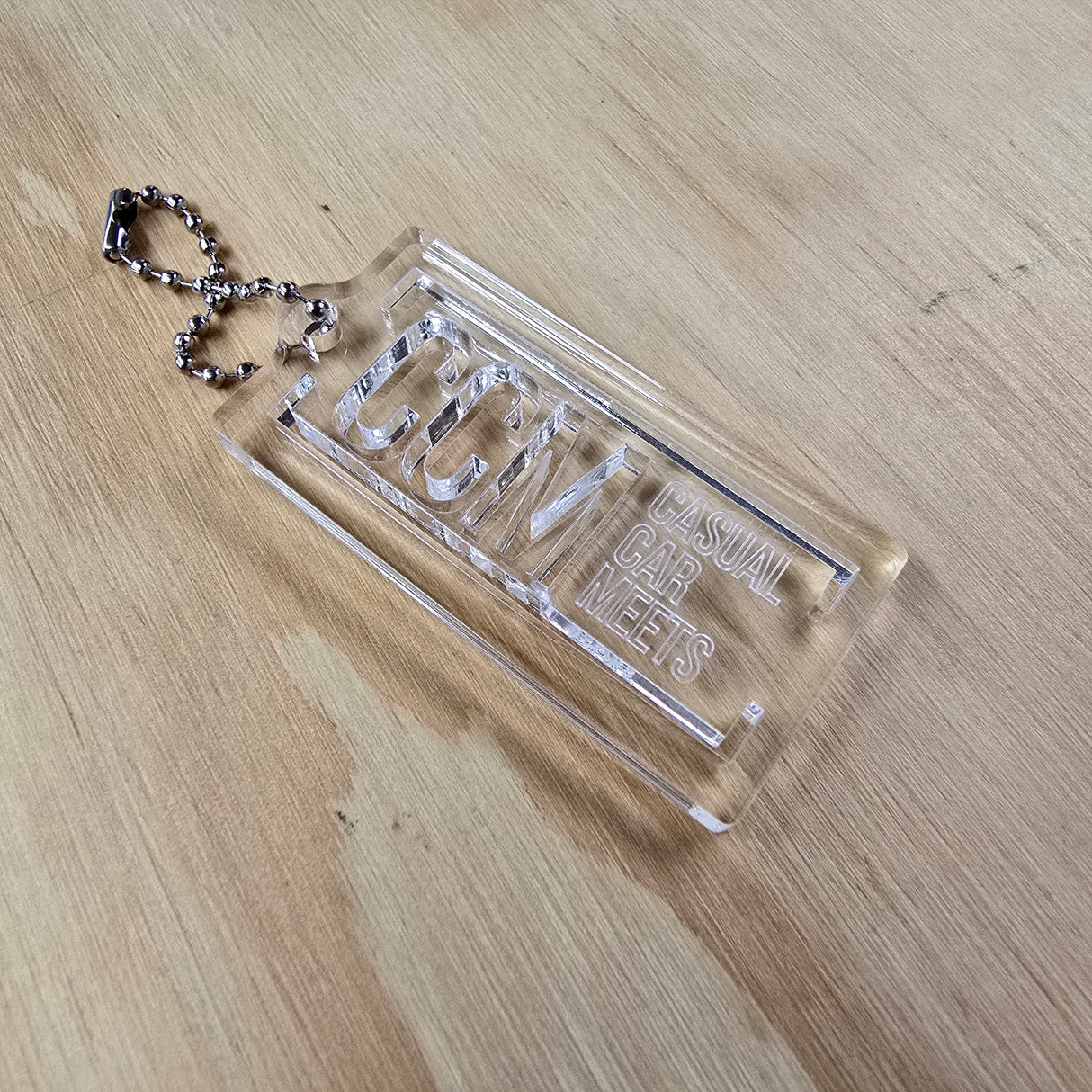 Casual Car Meets Acrylic Keyring