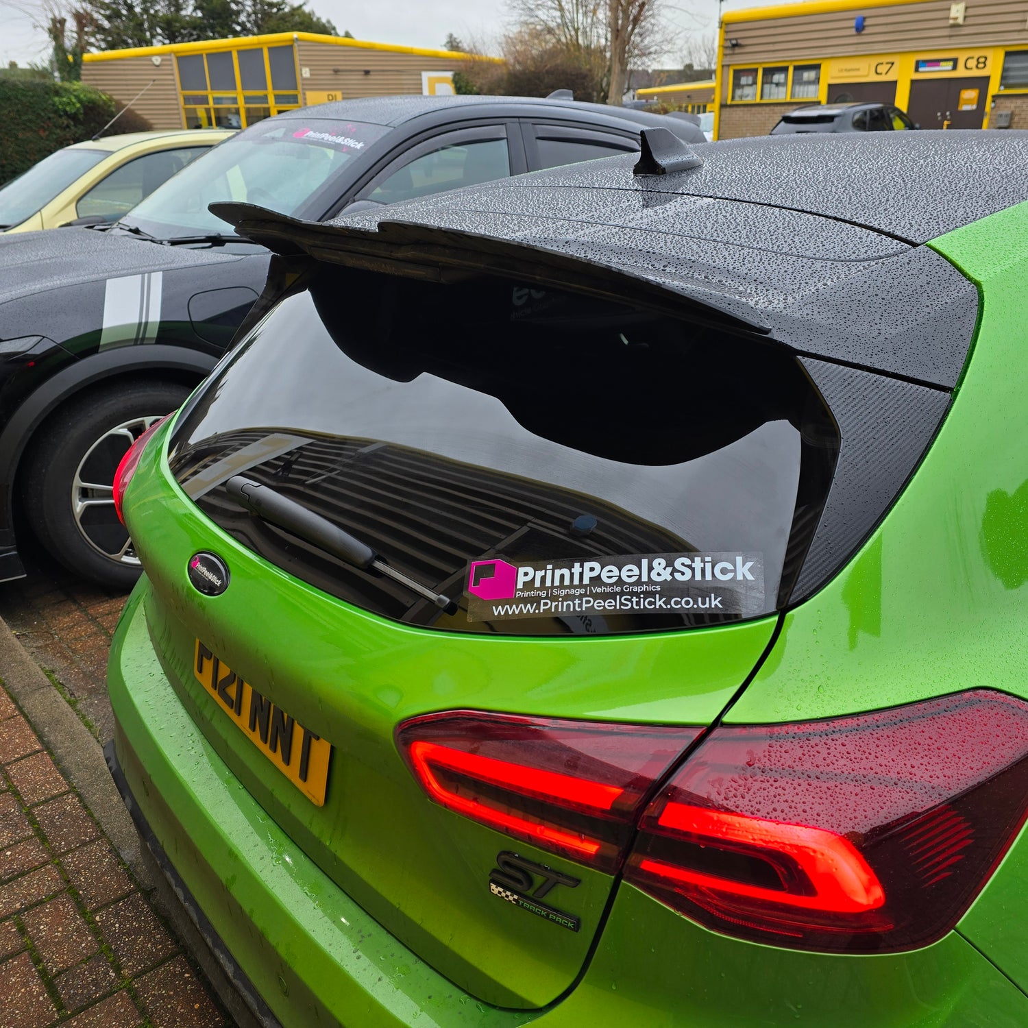 PrintPeel&Stick Clear Printed Stickers