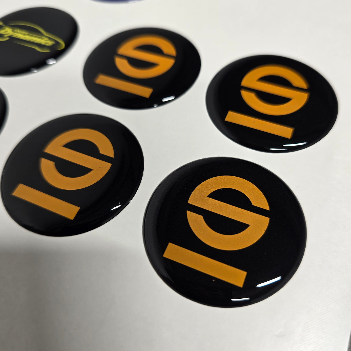 Wheel Centre Cap Gels (Set of 4) - Sparco "S"