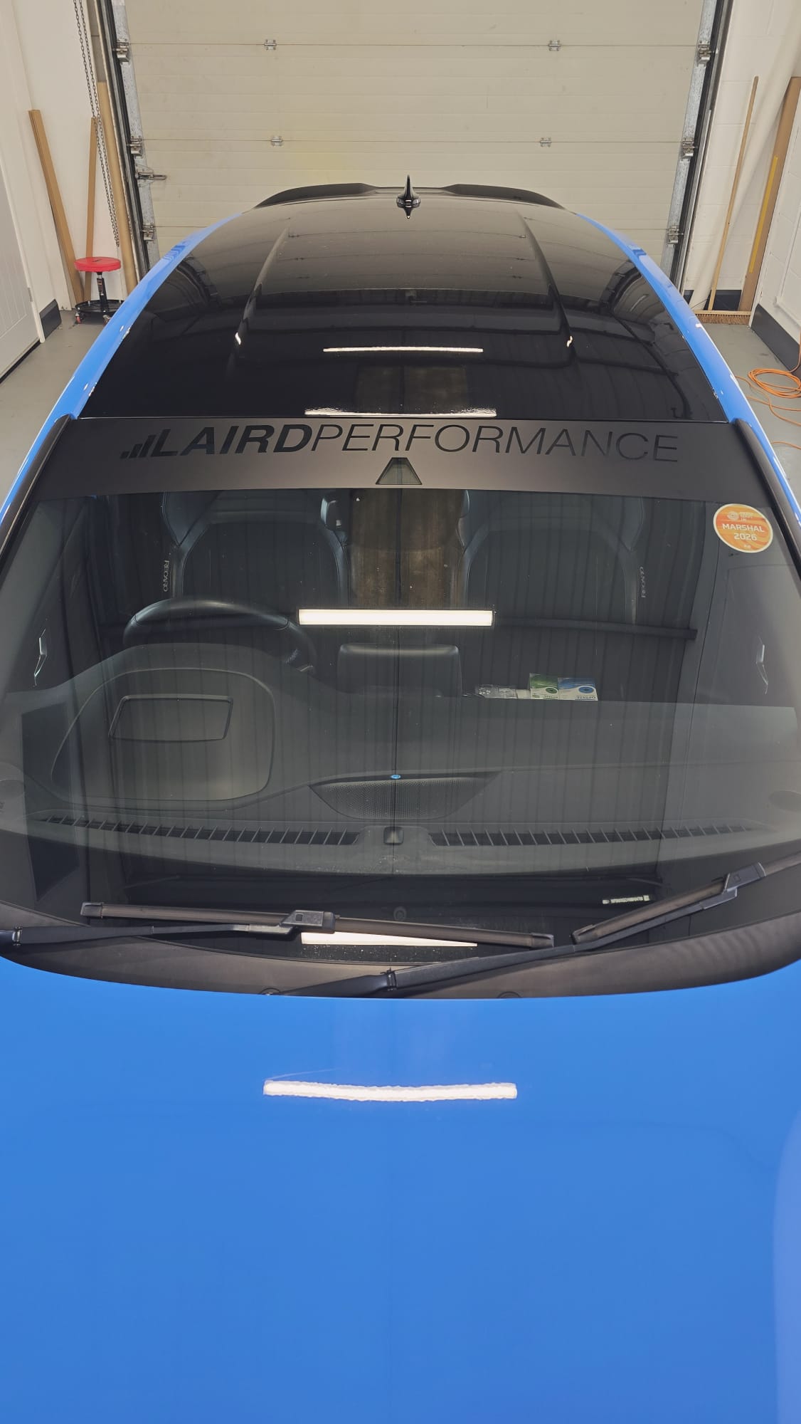 MK4 Focus Extra Deep Sunstrip with Logo Cut-out