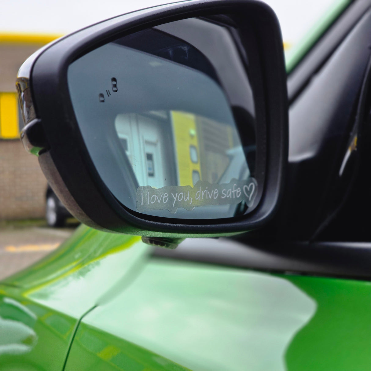 "Drive Safe" wing mirror decals (set of 3)