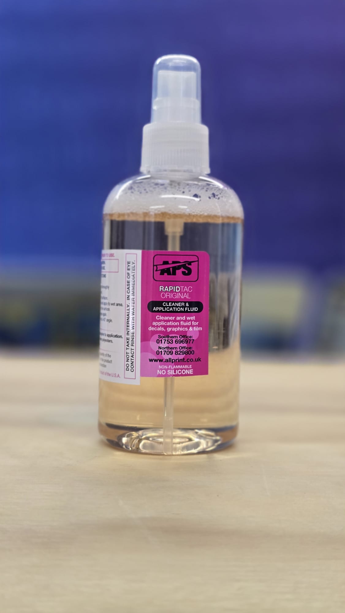 RapidTac Cleaner & Application Fluid - 250ml