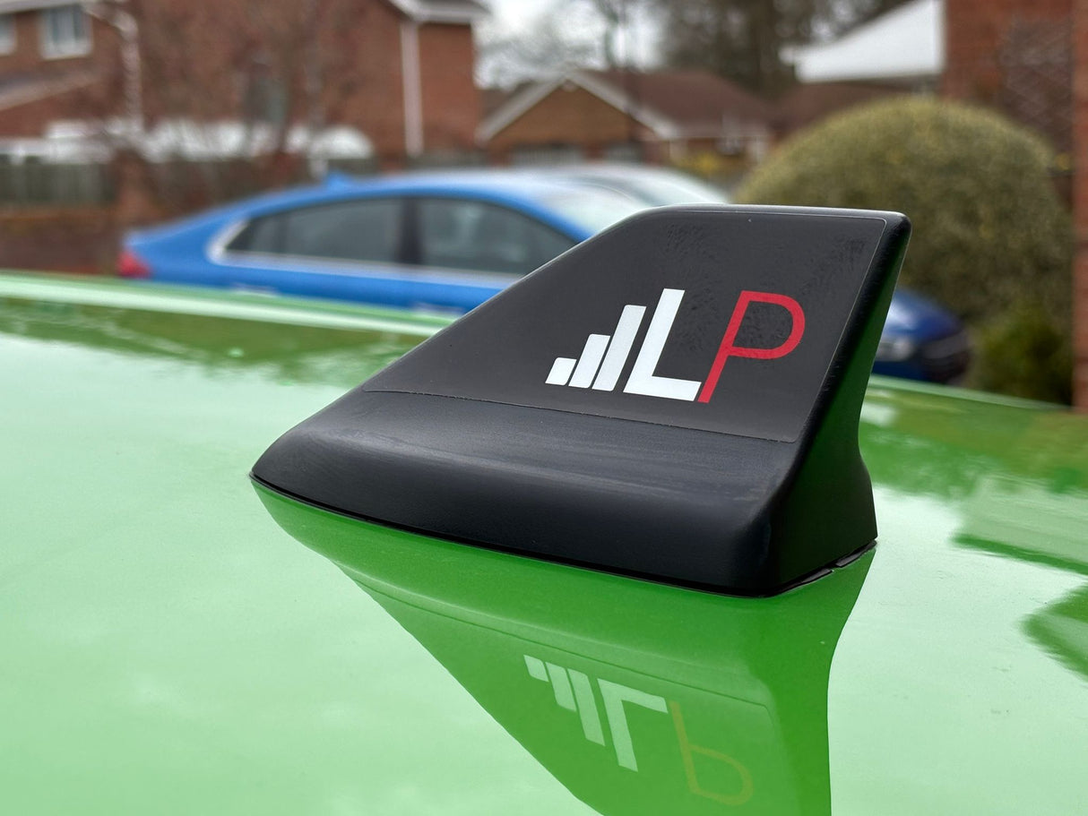 Shark Fin Aerial Decal Sticker - Set of 2 (Various Brand Logos)