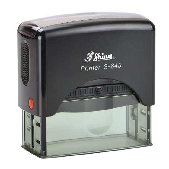 Self-inking Stamp Printer S-845 - 69 x 23mm – PrintPeel&Stick Ltd