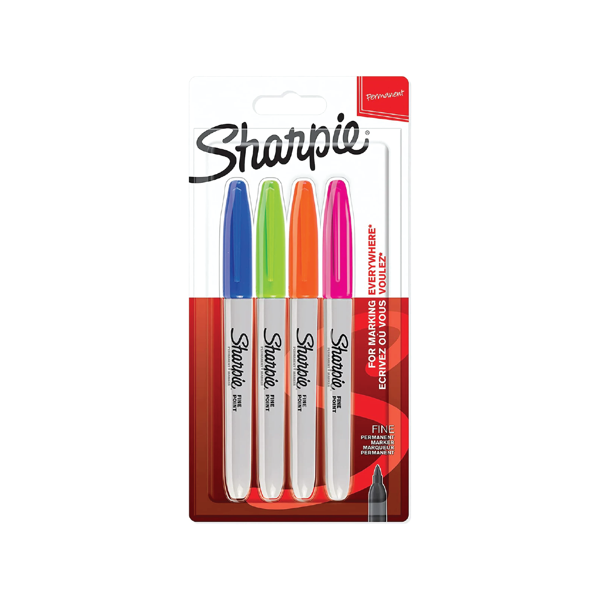 Sharpie Permanent Markers - Fine Point- Assorted Fun Colours