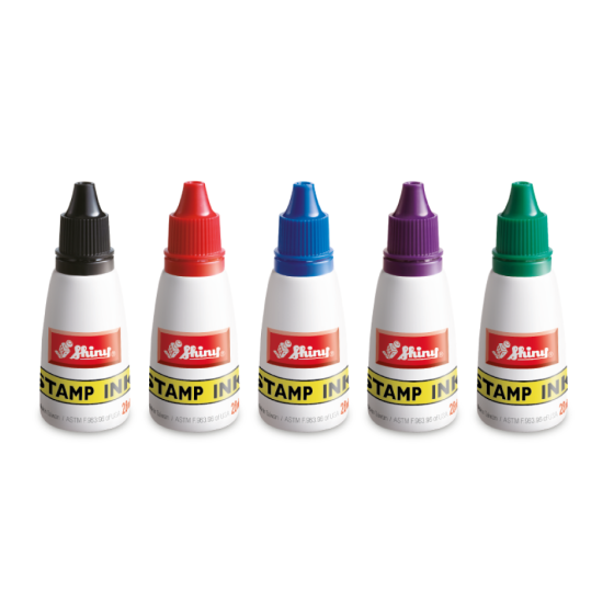 Shiny Endorsing Ink 28ml Suitable For Re-Inking Ink Pads - stamp inks