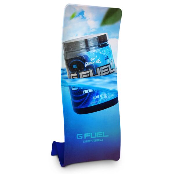 Soft Touch Snake Curved Fabric Display - Double Sided