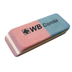 WB Combi Red/Blue Eraser