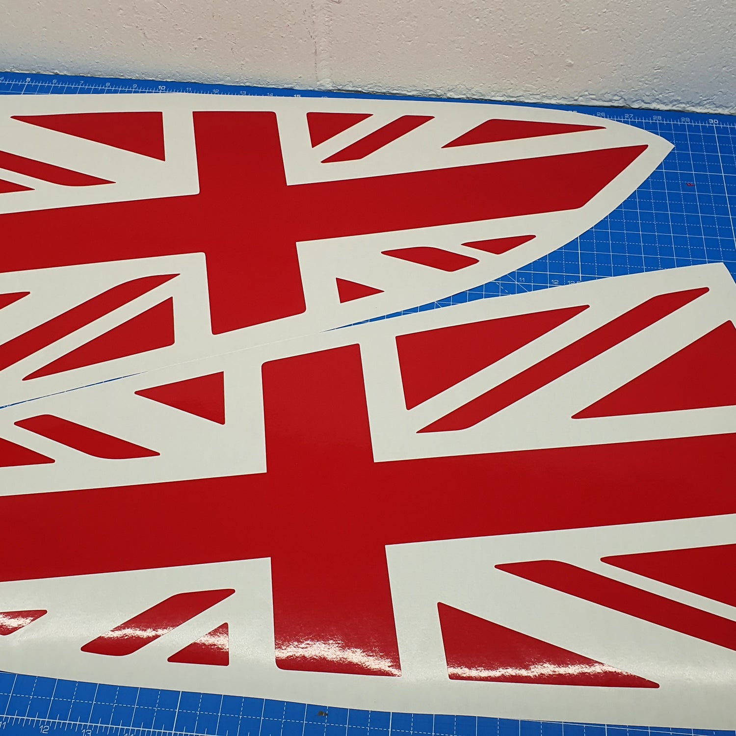Mk7 / 7.5 Fiesta Union Jack Window Vinyl Decal Set