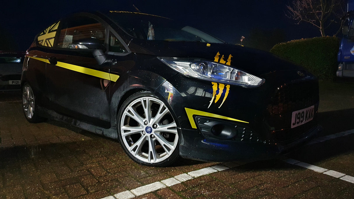 Mk7.5 Fiesta Outer Front Quarter Vinyl Decal Set (Not Mk7 or ST)