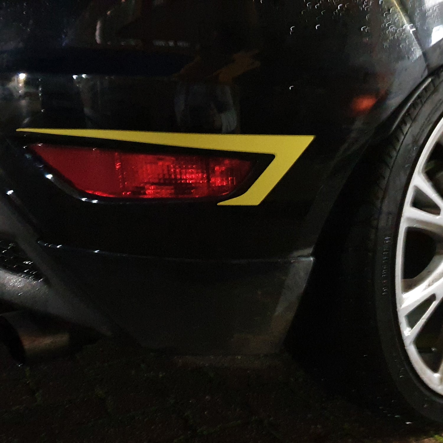 Mk7 & 7.5 Fiesta Rear Quarter Vinyl Decal Set