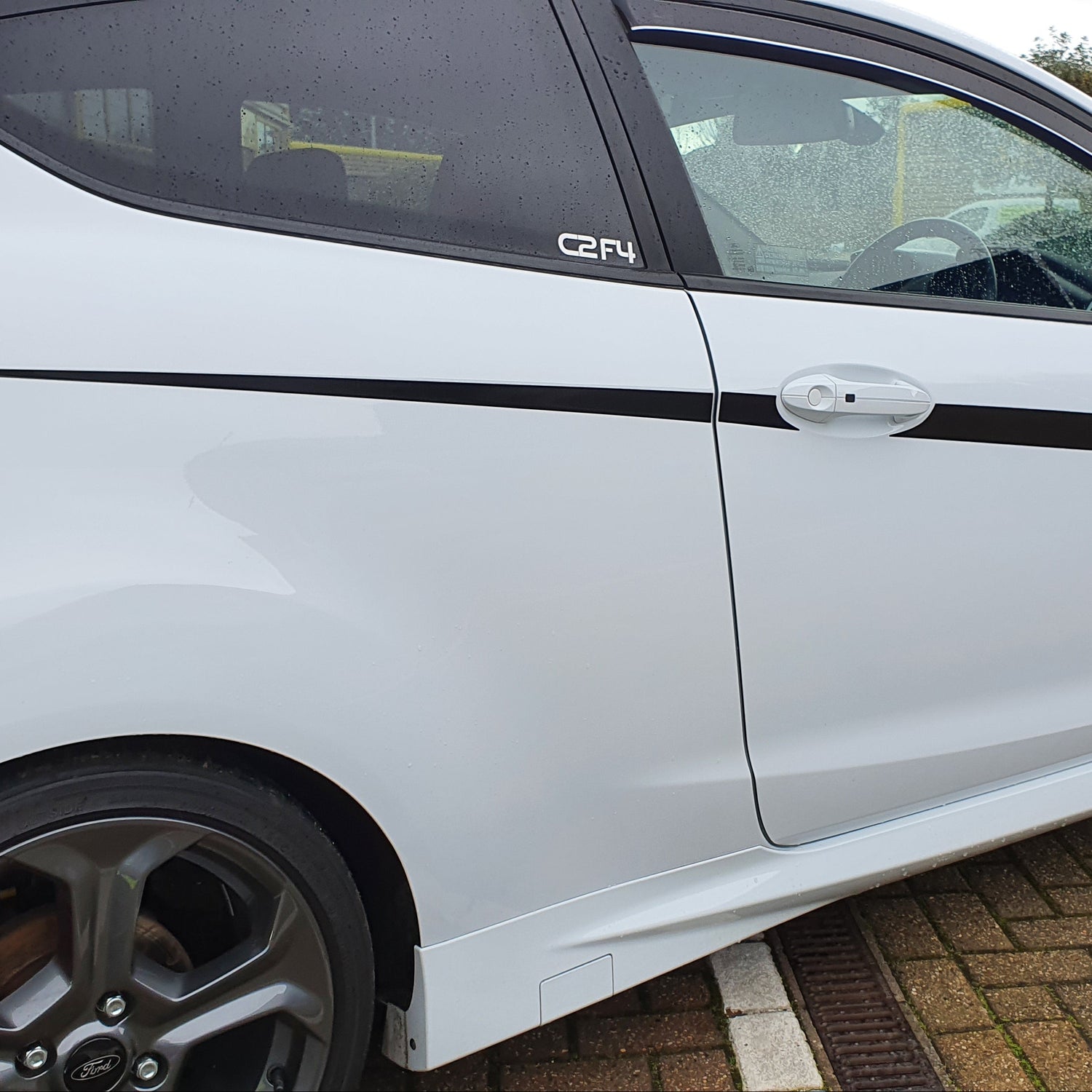 Mk7 & 7.5 Fiesta Upper Side Stripe Decal Set