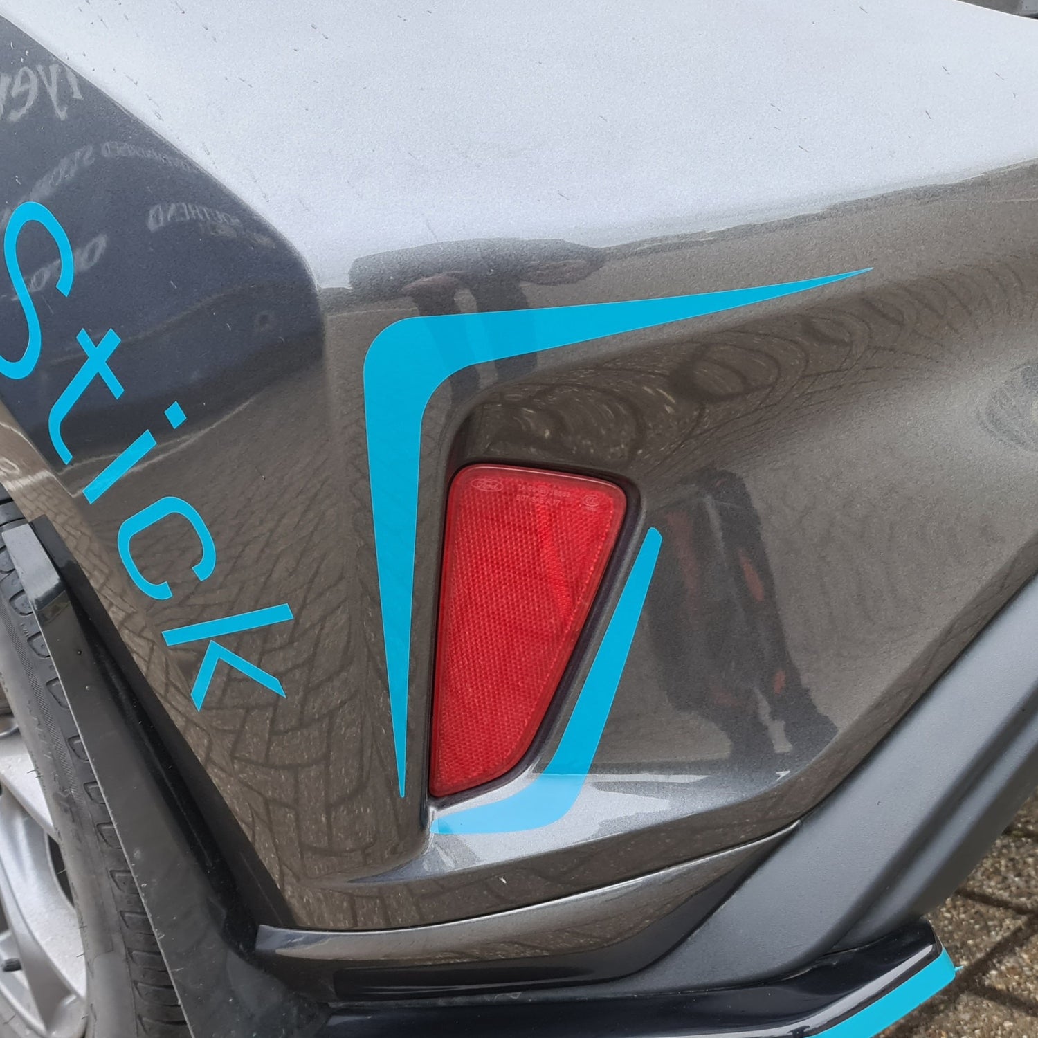 Mk4 Focus Rear Quarter Vinyl Decal Set (UPDATED DESIGN)