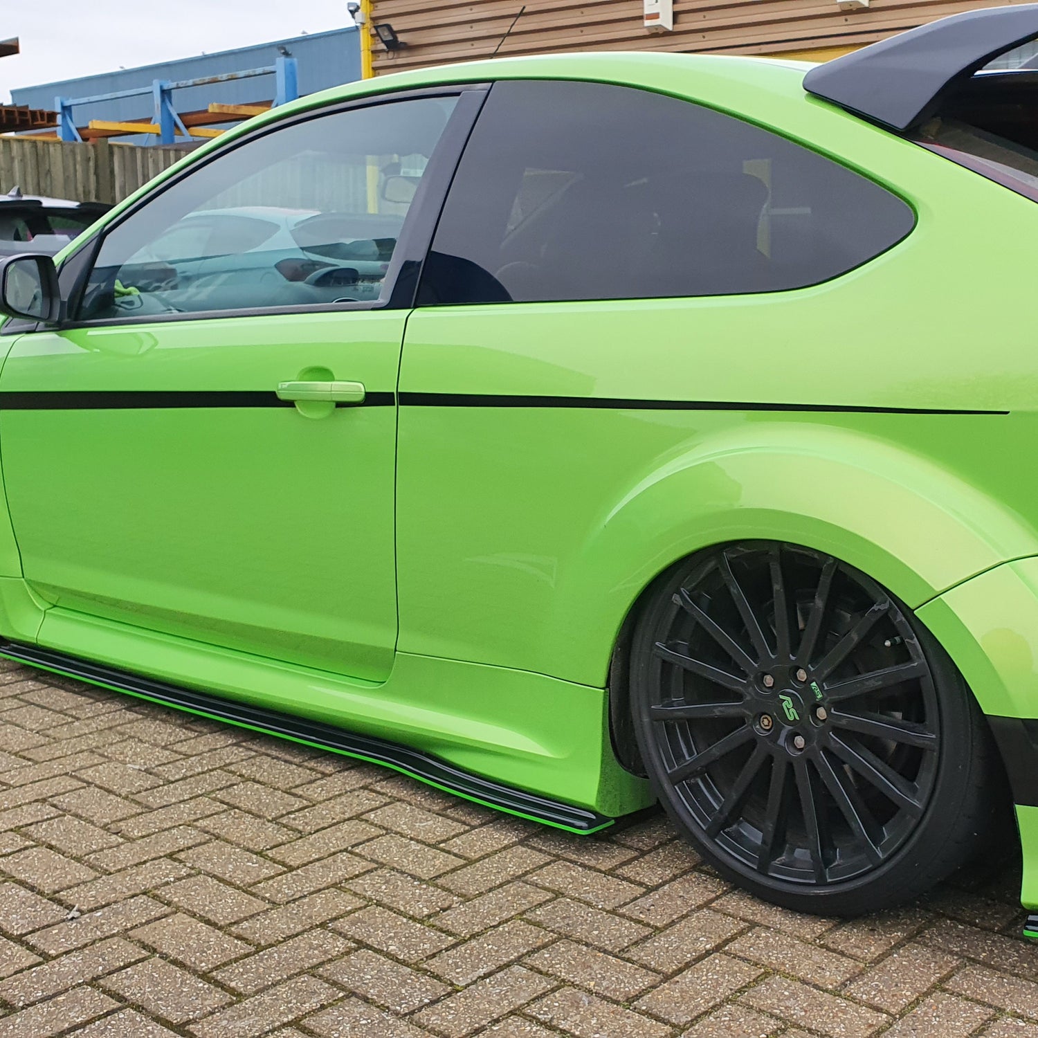 Mk2 & 2.5 Focus Upper Side Stripe Decal Set (3 Door)