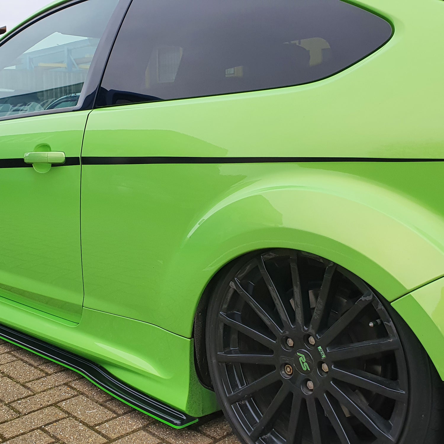 Mk2 & 2.5 Focus Upper Side Stripe Decal Set (3 Door)