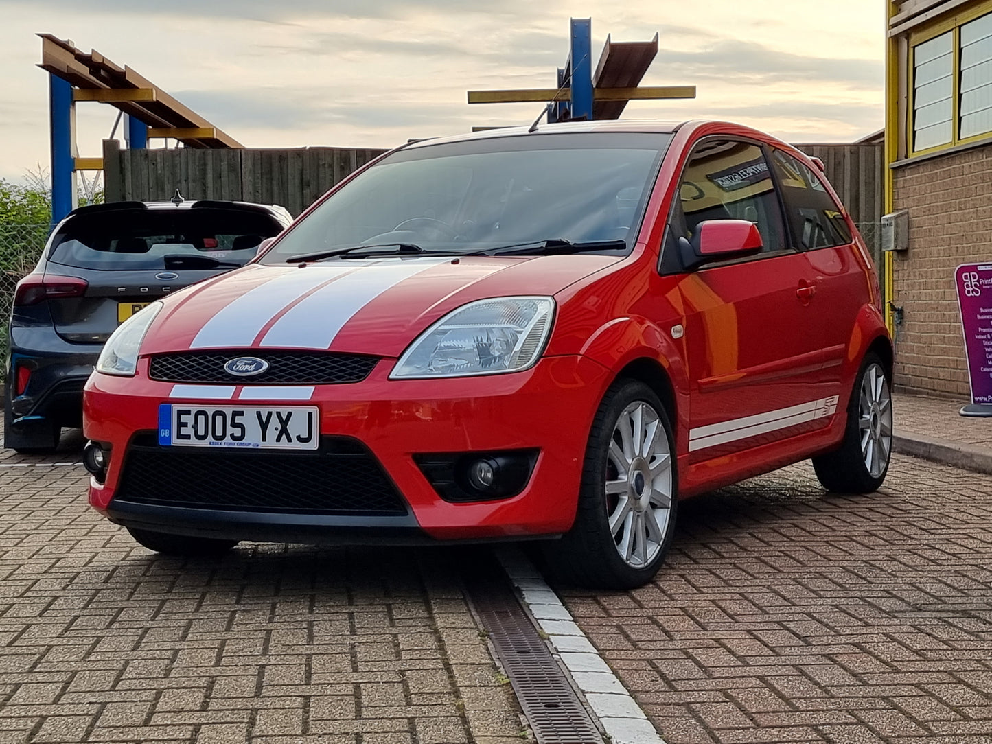 Mk6 & 6.5 Fiesta "Up and Over" Stripes (Ford OEM Specification)