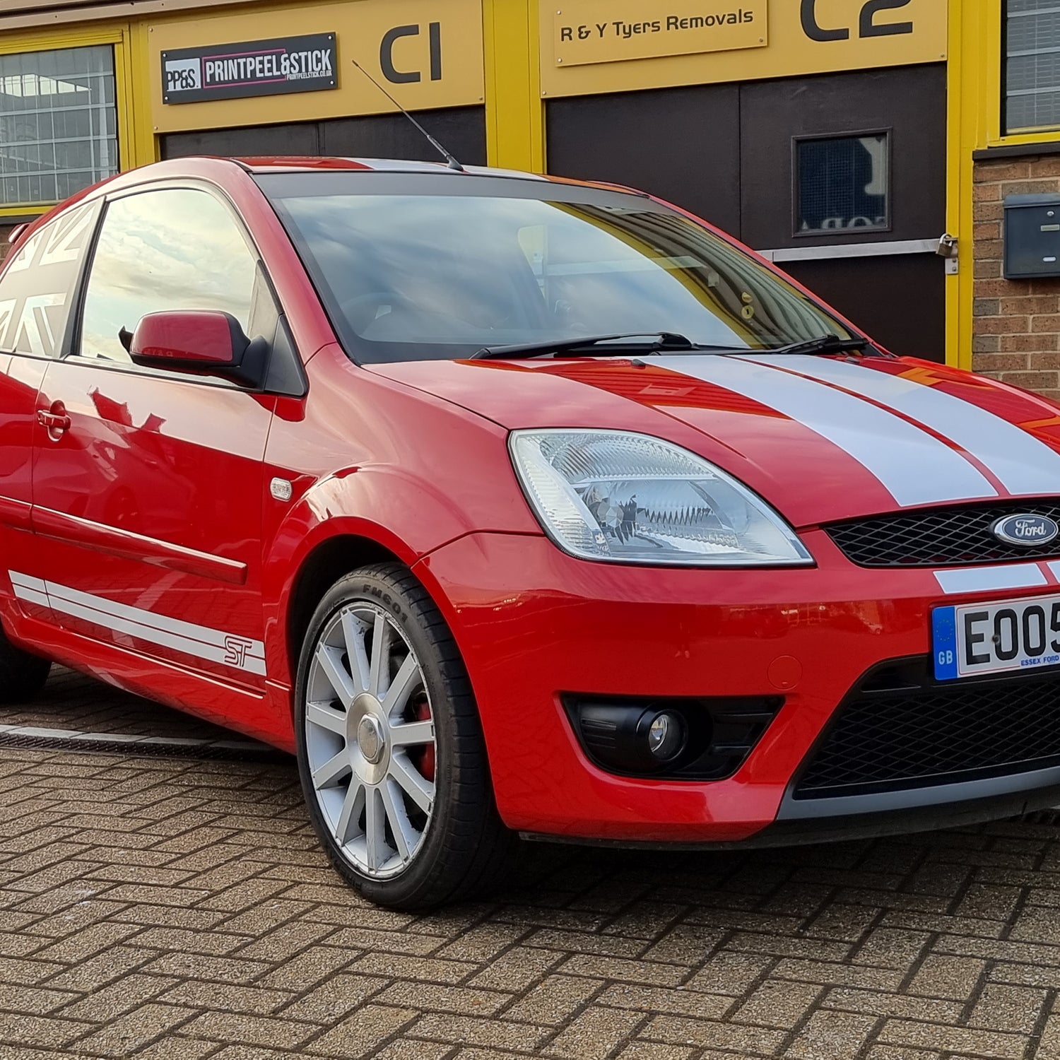 Mk6 & 6.5 Fiesta "Up and Over" Stripes