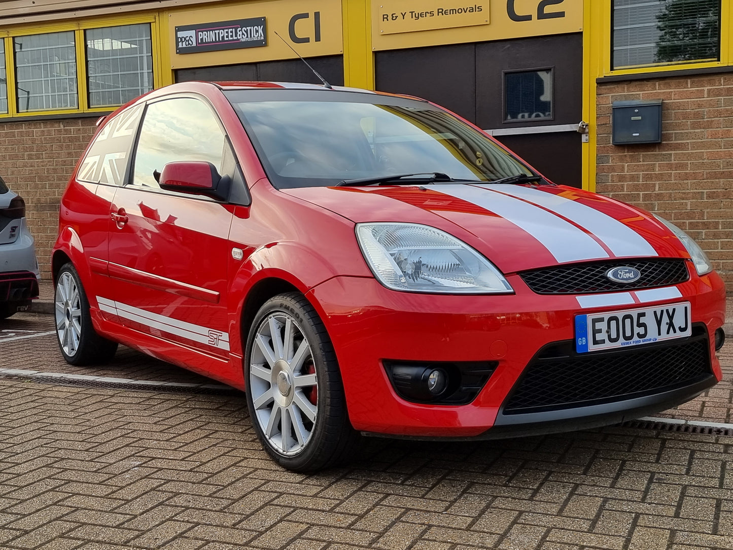 Mk6 & 6.5 Fiesta "Up and Over" Stripes (Ford OEM Specification)